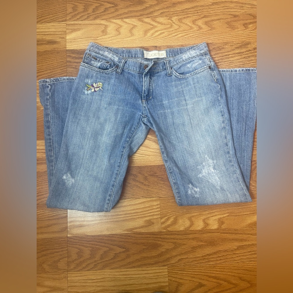 Joe's Vintage 1971 Embroidered flare Jeans - Picture 8 of 13